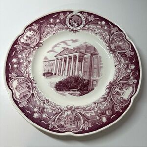 Wedgwood MEREDITH COLLEGE 11" Plate Raleigh NC Jones McDuffee Stratton Import